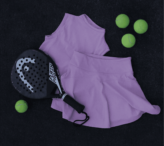 Lilo purple set with tennis balls